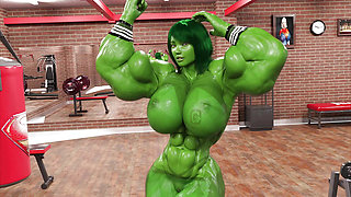 Extreme Muscle Domme Goddess