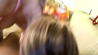 Blonde Amateur GF Blowjob With Cumshot