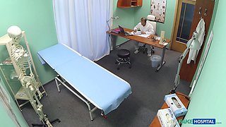 Watch George Uhl's Valentines Day Romance with a cumshot and small tits on display at Fake Hospital!