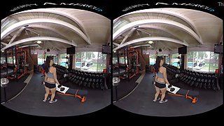 Naughty America VR - fuck Sofi Ryan in the gym!