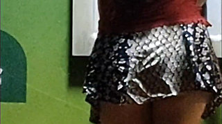 Miniskirt on the Street