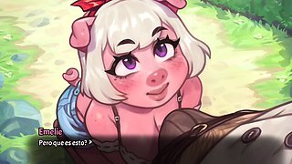 Enjoying an amazing blowjob from my furry princess