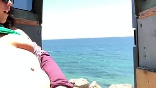 Beautiful Sonya having a horny solo toy masturbation