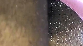 African Hottie with Small Breasts Spread Her Tight Ass and Wet Pussy