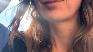 Big tit girlfriend ass toyed before anal