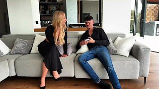 Chloe Chevalier's Sweet French DP Adventure in POV Hardcore