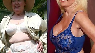 Huge Granny Tits Jerk off Challenge to the Beat 4