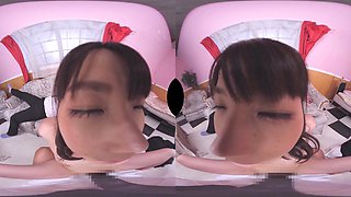Wonderful asian teen beauty incredible VR clip