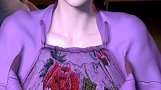 3D Huge Boobs Japanese Wife Cheating with Big Cock