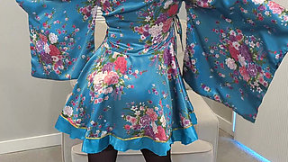 Sadie's Pretty Blue Robe