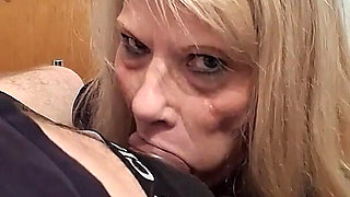 Sexy Grandma Loves Sucking Cock and Swallowing Cum