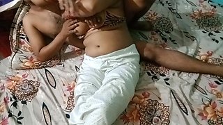 Indian Beautiful Bhabhi Having Fun with Her Husband.