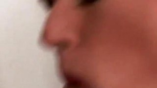 Sexy blonde wandering around the house willingly finds big, willing cocks to fuck