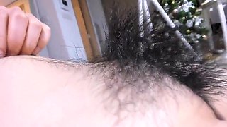 Hairy Cute Asian Camgirl Pees And Fucks Ass