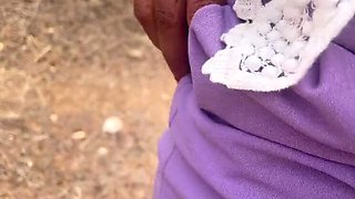 Indian Black Guy Fucks Poor Neighbor Girl's Juicy Pussy Rough in Jungle - DPDOSE