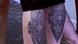 Femdom Barefoot Trampling Slave Punishment