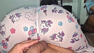 The night of the movie ends with wild sex in the neighbors' room