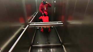 Very Risky Sex in a Elevator with Hot Neighbor Dada Deville