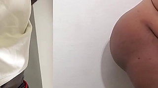 Sexy Shy Guy Came for a Quick Gloryhole Suck