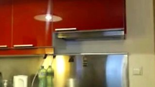 Big Natural Tits Shaking and Oiling in the Kitchen on Webcam