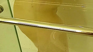 Hotwife Taking Hotel Shower