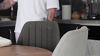 A Female Student From a Female Dorm Gets Rough Sex and an Orgasm!