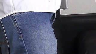 Nylon Sekretaerin Gefickt