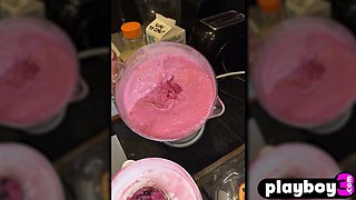 Provocative petite black mom pounded herself