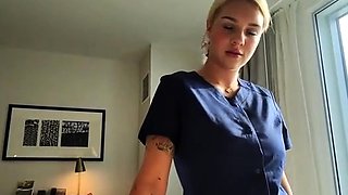 Blonde MILF with Big Boobs Playing Cam Free Porn