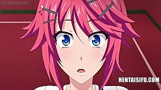 Hot Japanese Sensei Fucks Virgin Teen Students - Hentai Anime with English Subs