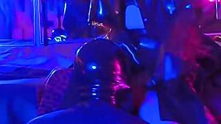 Femdom Pussylingus Slave Eva Latex BDSM Rubber Fetish Goddess Heels