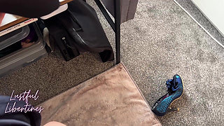 Creampie Stepmom While She's on a Work Call