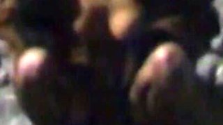 Nina Lisa: Lisa Peeing Outdoor in the Night