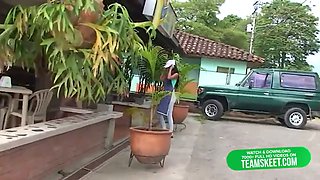 Lean mexican wildly fucking a Horny Blonde dude