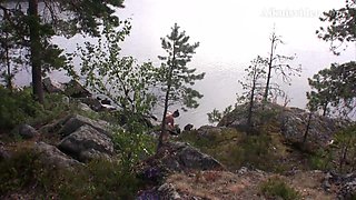 Nudist Capming in Finland Forests