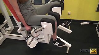 Hunt4k. spontaneous pickup in the sport causes sultry porno scene