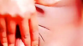 Clitoris Big Clit Rubbing, Slut Masturbating Her Clit
