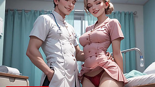 Indian Nurse - a Private Romantic Time with Her Patient