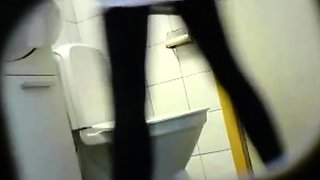 Brunette amateur teen toilet pussy ass hidden spy voyeur 1