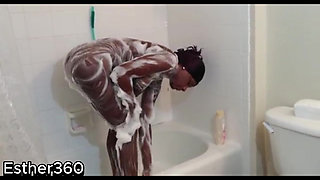Can You Imagine What Happened Here! Watch Me Lather up in the Shower