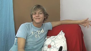 Dillon Samuels finds a fleshlight and starts masturbating