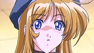 Squirting anime cartoon teen