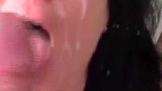 Perverted Mouth Fuck! Hard Throat Flooding with Big Cocks!