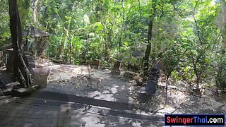 Monkey business and couple intercourse at home