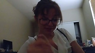 Czech amateur blowjob and fucking POV in public