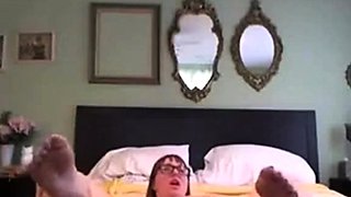 Big-Titted Amateur's Homemade Dildo Fun