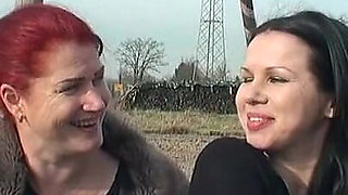 Strapon Fuck and Outdoor Horny