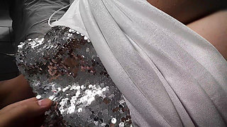 Big Nippeled Virgin Stepsis Is Not Going to Loose in Card Games to Loose Her Virgin Rools