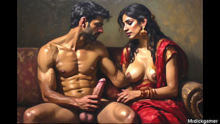 Threesome indian wife with collage boys xxx fucking harder