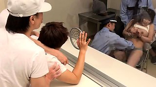 Lovely Asian doll enjoy smutty group sex